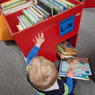 Ausflug in die Bücherhalle Ausflug in die Bücherhalle